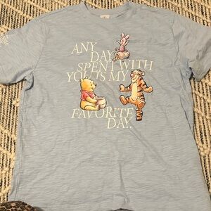 Blue Winnie the Pooh Graphic T-Shirt Disney parks